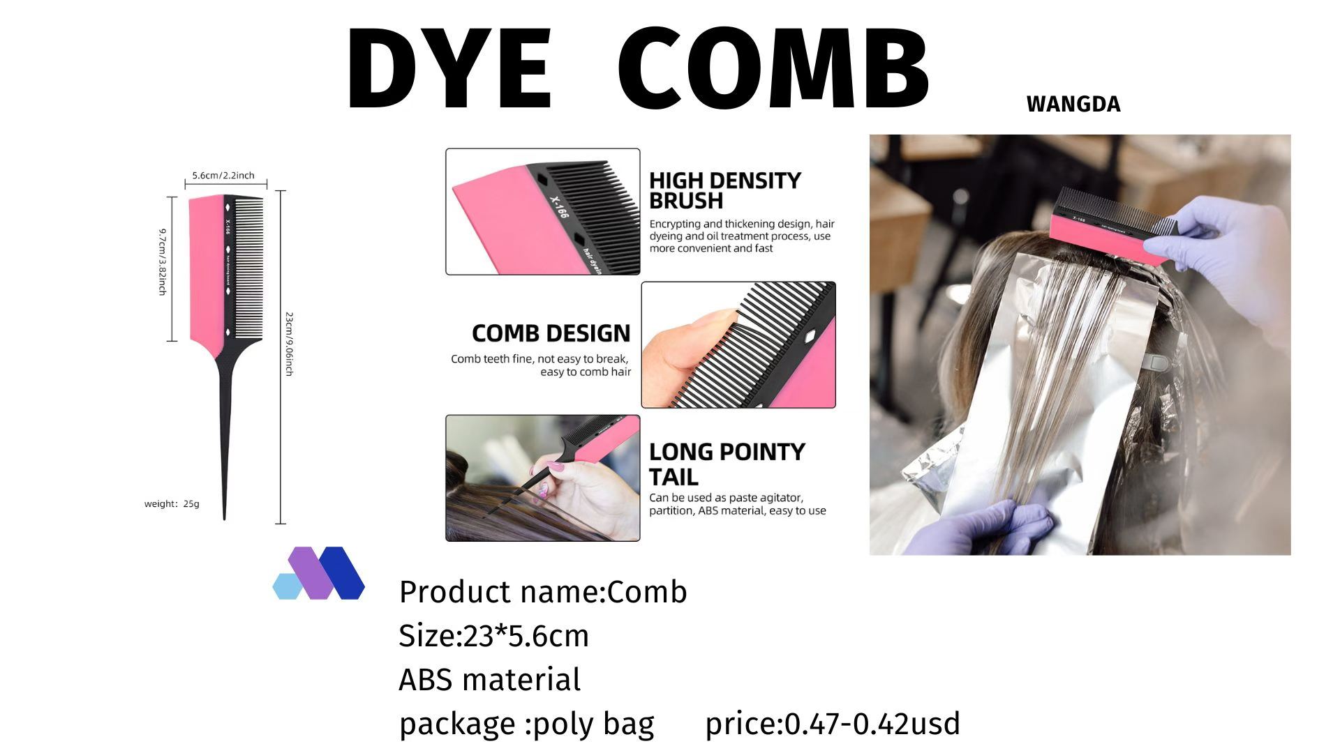 Hair Coloring Comb